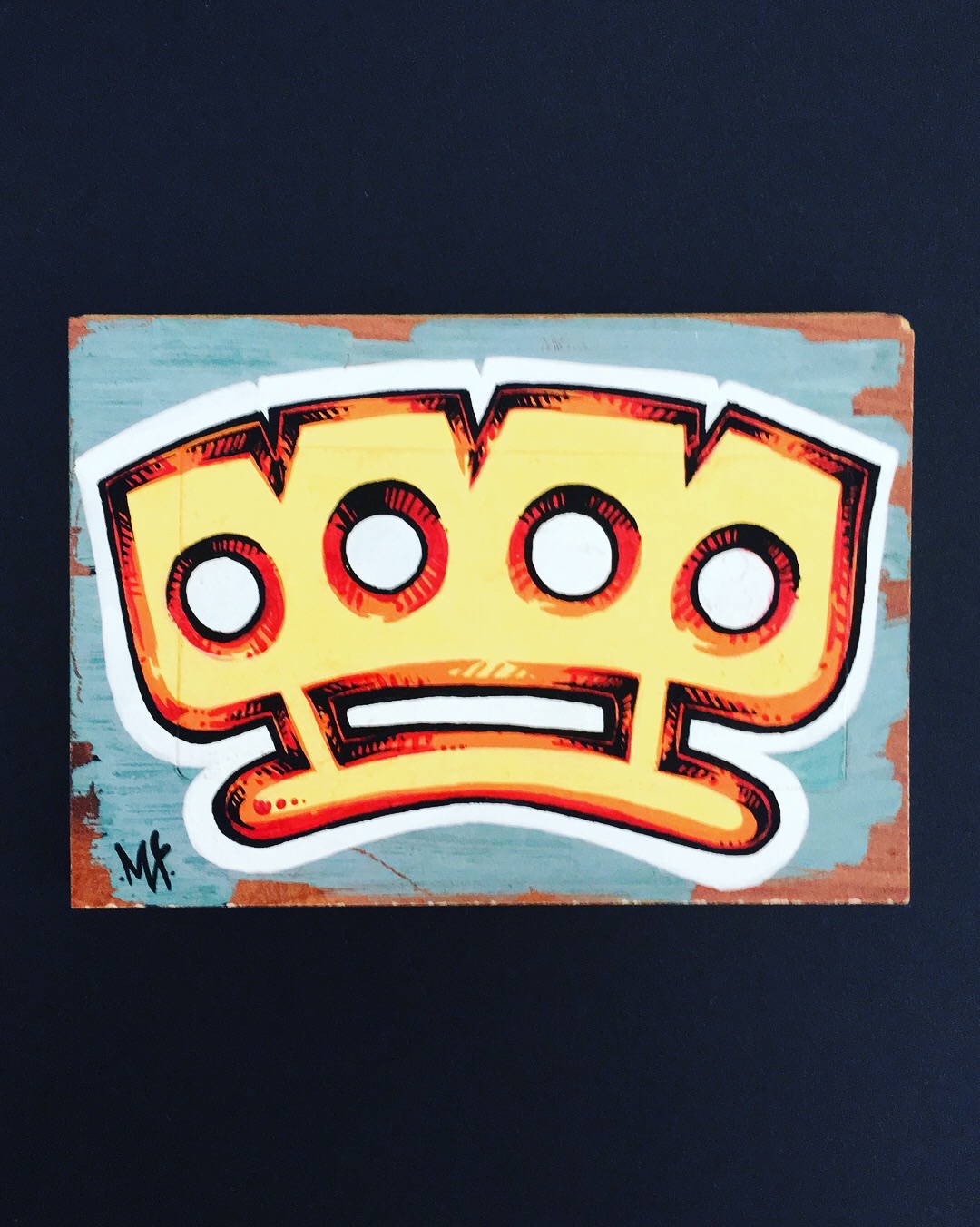 Knuckle Duster Yellow