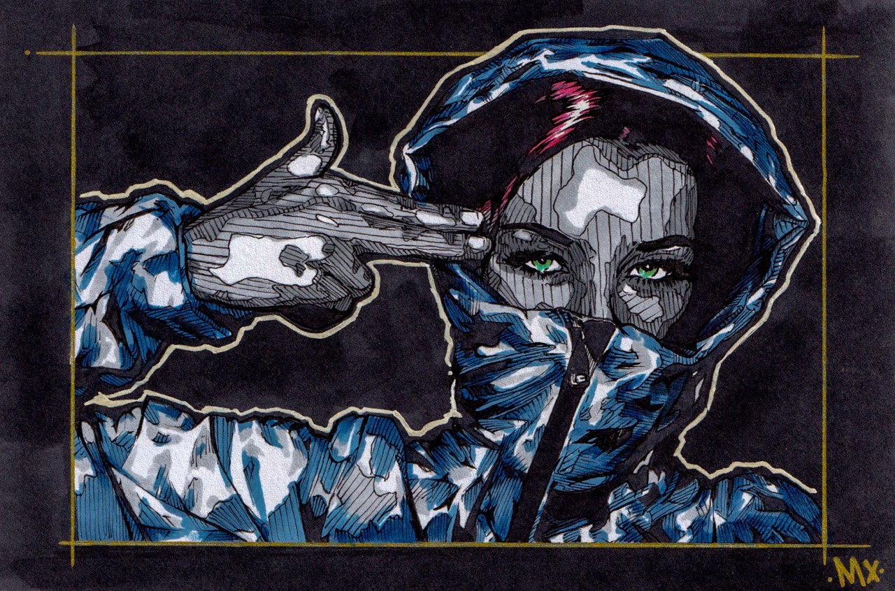 Blue Camo