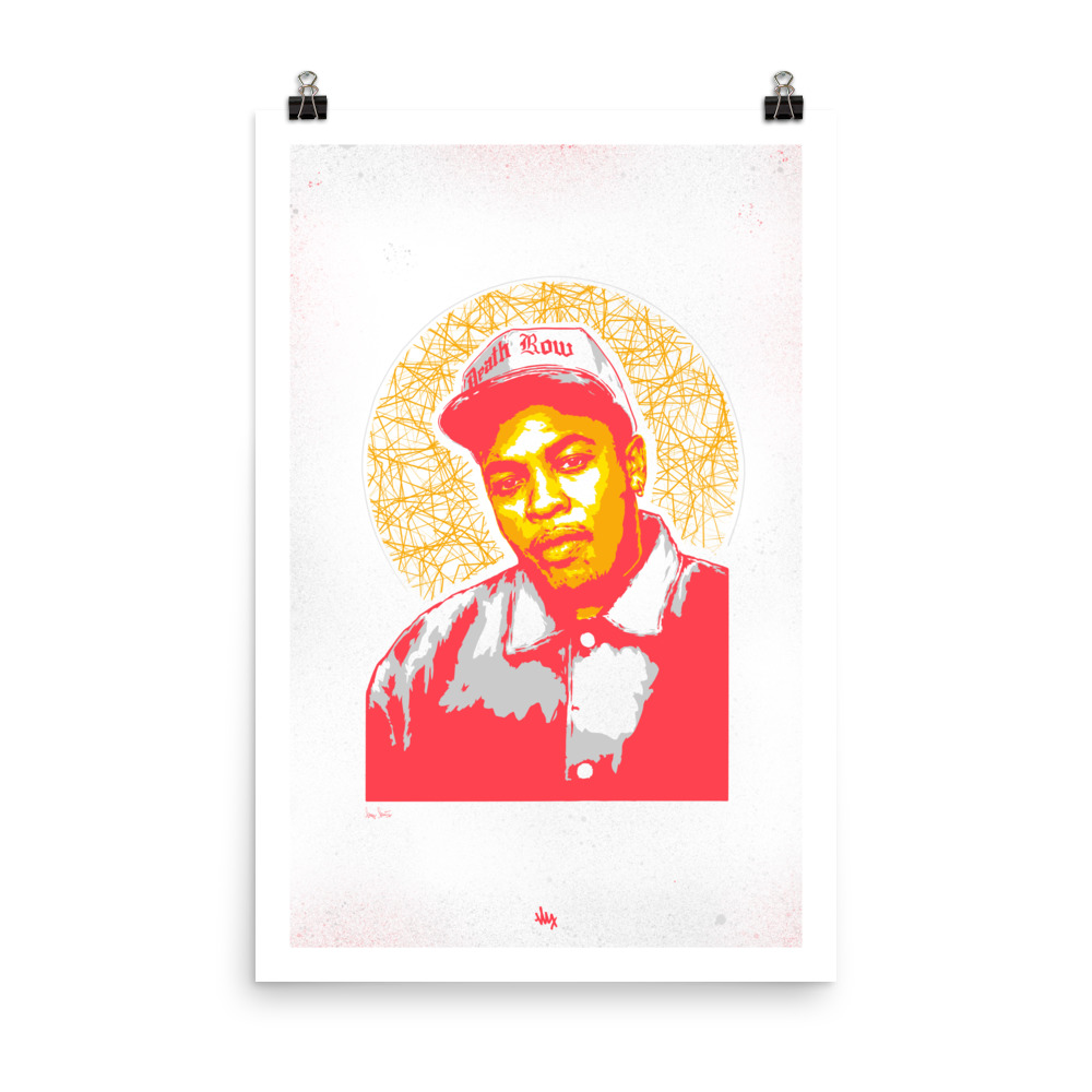 Hip hop portrait illustration