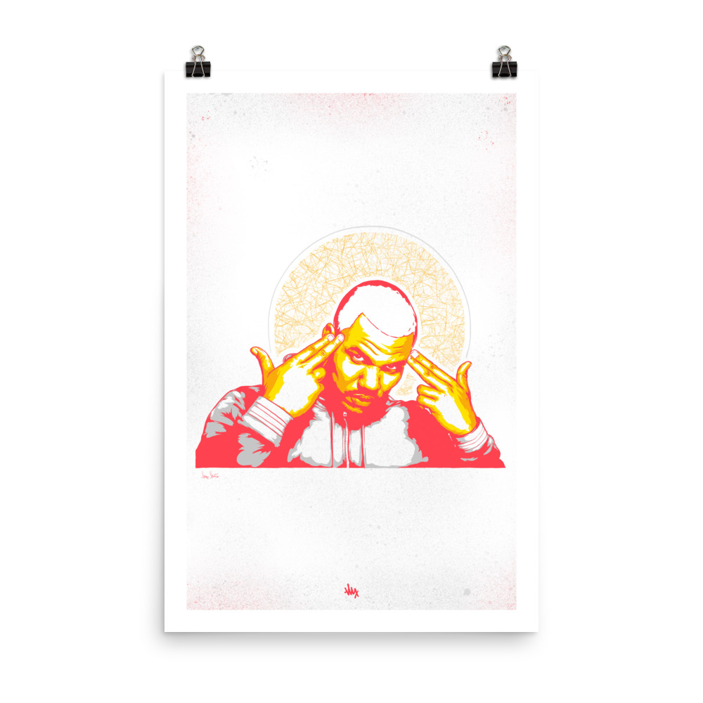 Hip hop portrait illustration